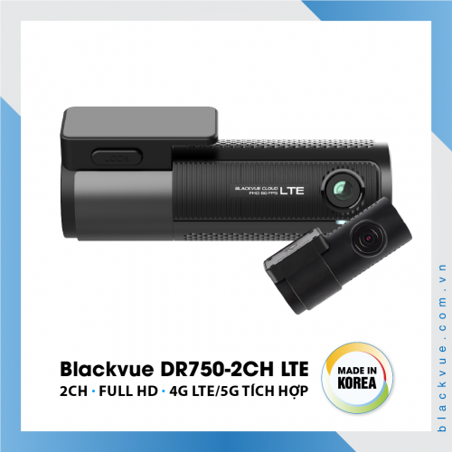 Camera hành trình ô tô cao cấp<br>Blackvue DR750-2CH LTE