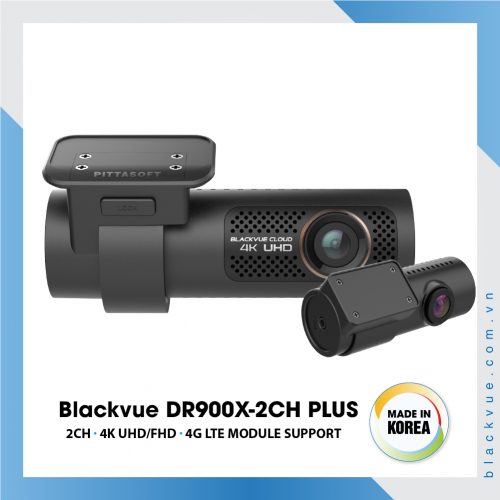 Camera Hành Trình Ô Tô 4K<br>Blackvue DR900X-2CH PLUS