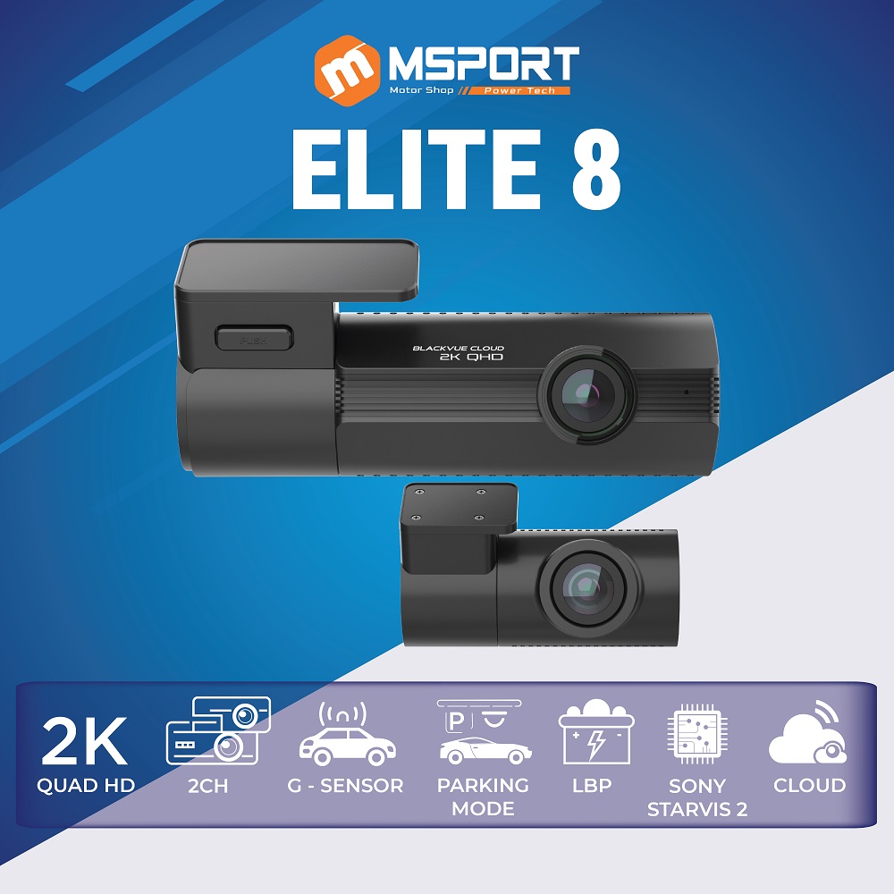 CAMERA HÀNH TRÌNH Ô TÔ CAO CẤP BLACKVUE ELITE 8