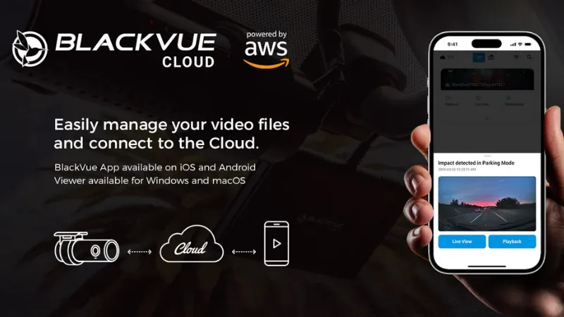 Công nghệ lưu trữ đám mây BlackVue Cloud 24/7